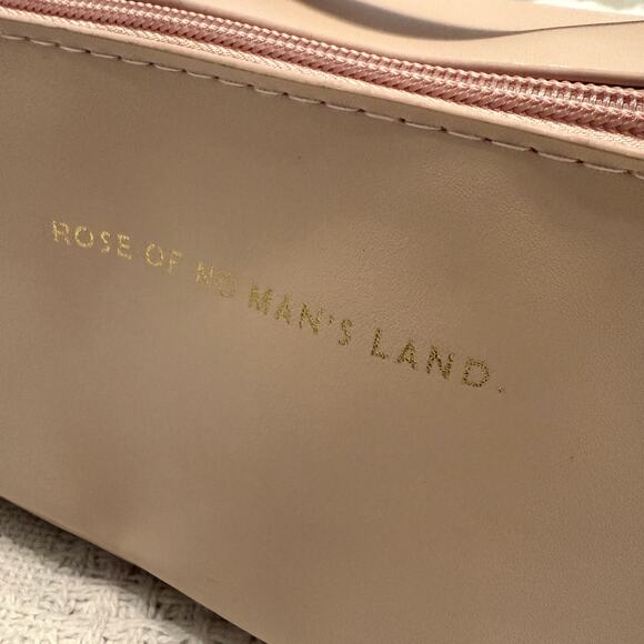 Rose of No Man's Land zip close travel cosmetic toiletry bag A3 2958 - Picture 7 of 9